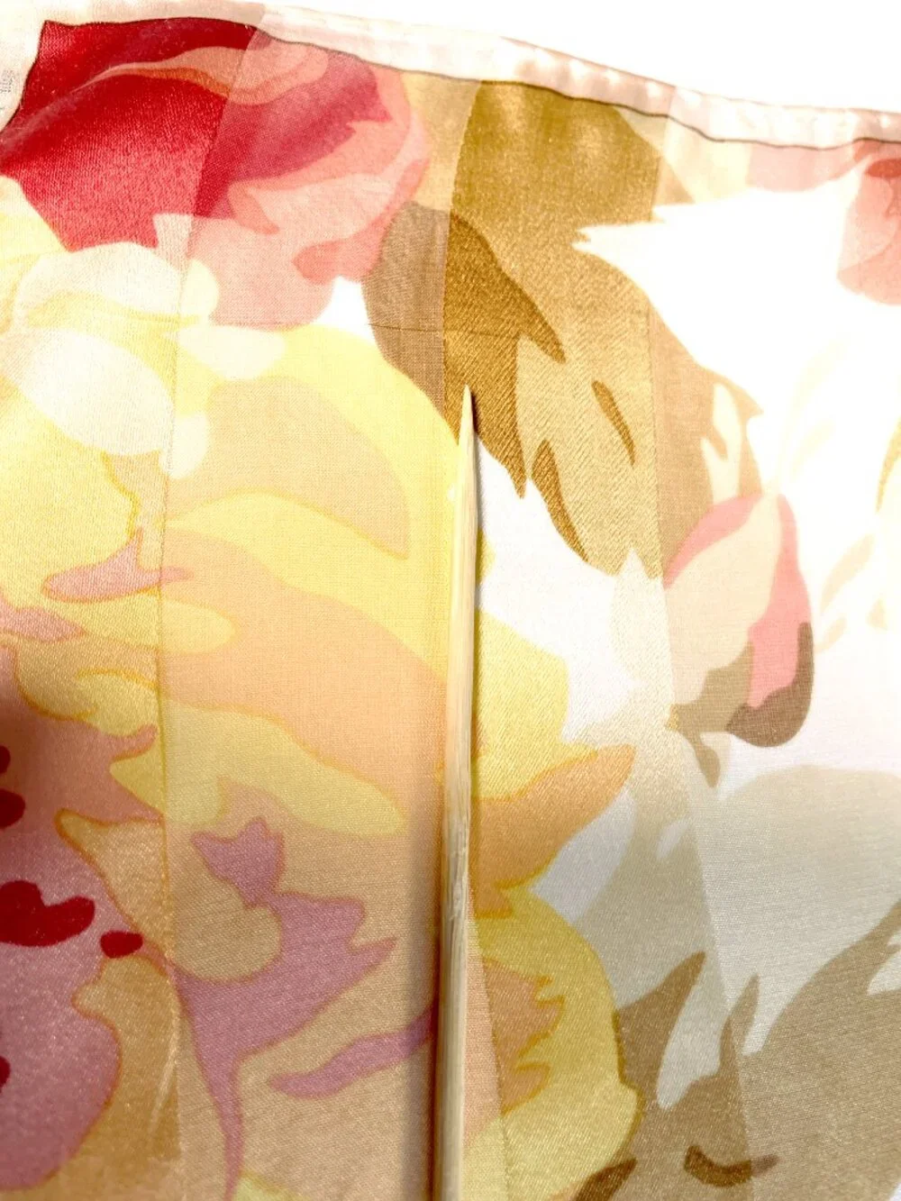 Vintage Yves Saint Laurent Silk Chiffon Scarf